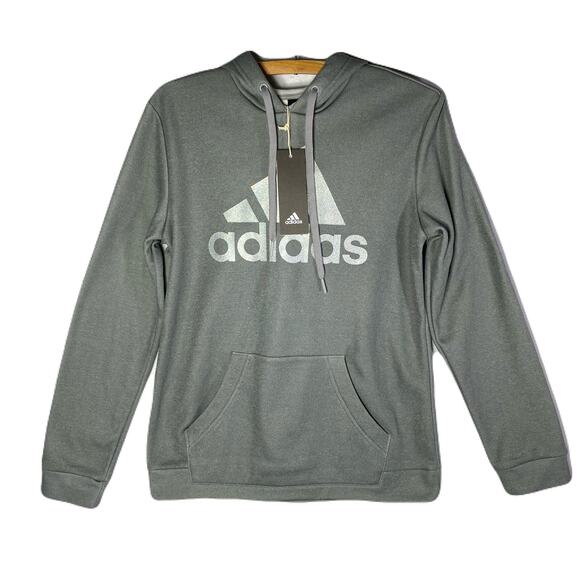 NWT ADIDAS “Aeroready” Sweatshirt w/Hoodie Womans Size M - Picture 2 of 8